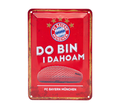 Preview: FC Bayern München - Metallschild 2er-Set